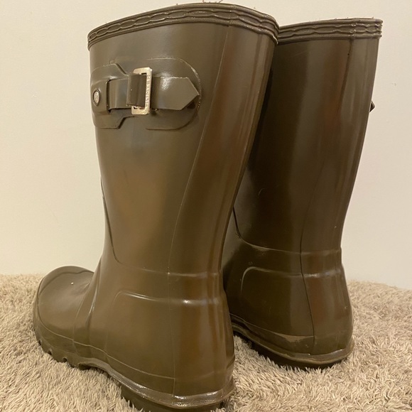 Forest Green Hunter Rain Boots - Picture 2 of 4